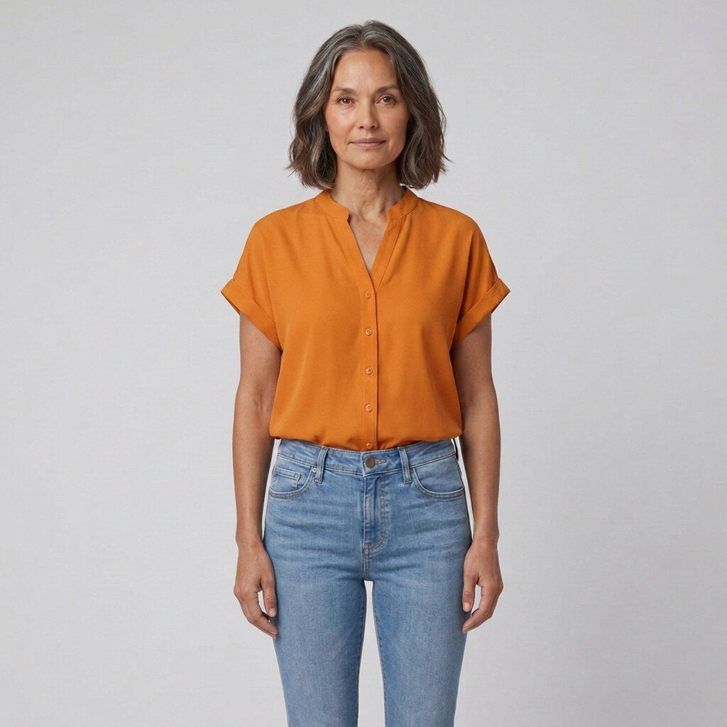 Isabelle | Button-Front Blouse
