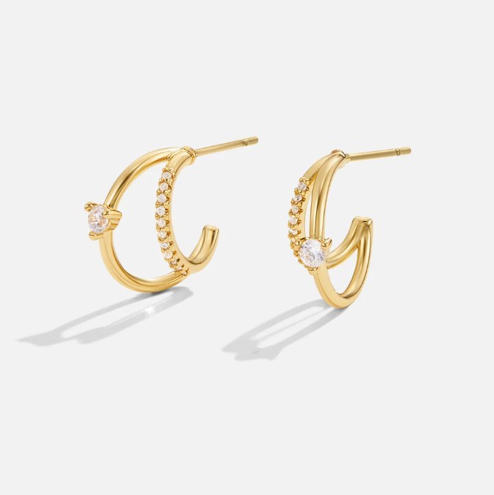 Jenny | Elegant Crystal Earrings