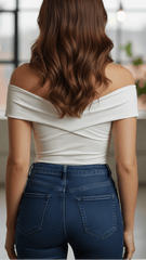 Luna | Sleeveless V-Neck Pleated Blouse