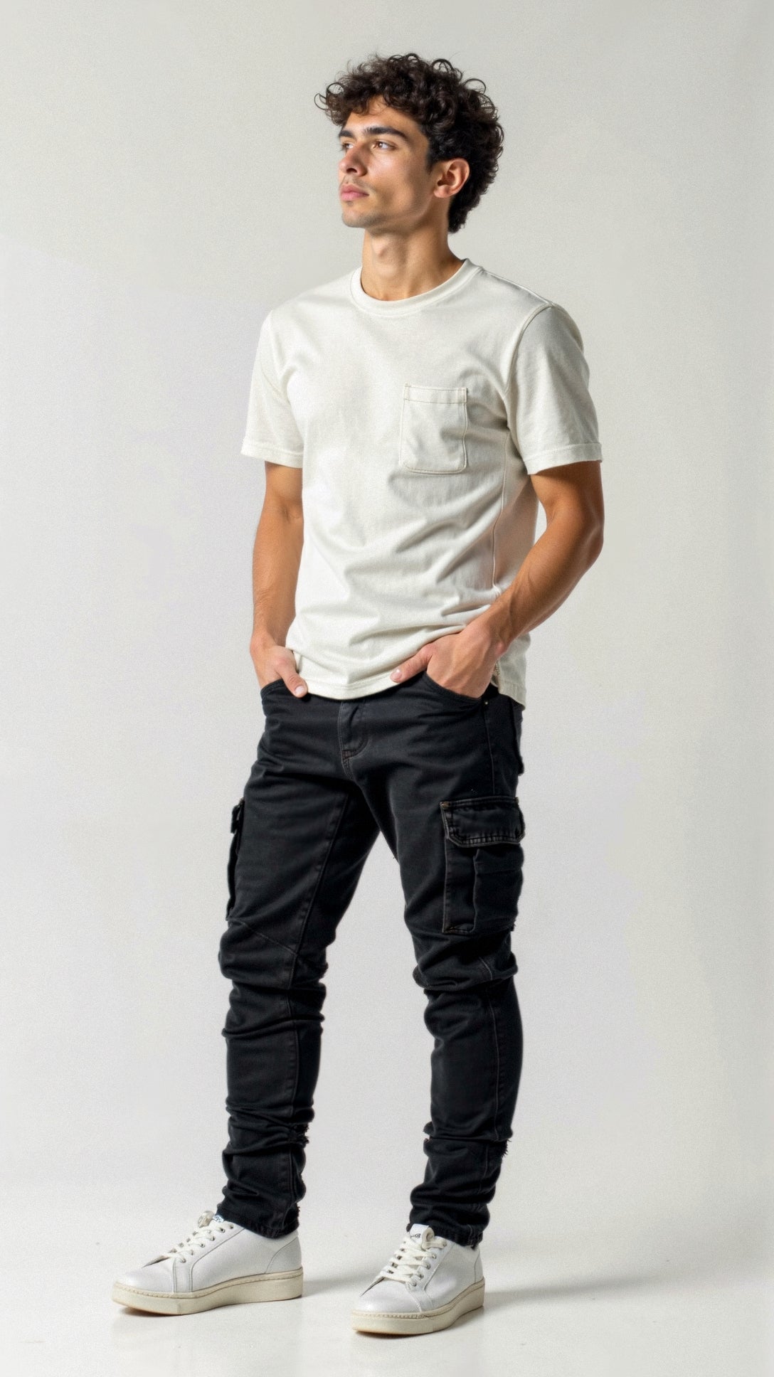 Cezar Cargo Jeans | Stretch Fabric, Classic Design
