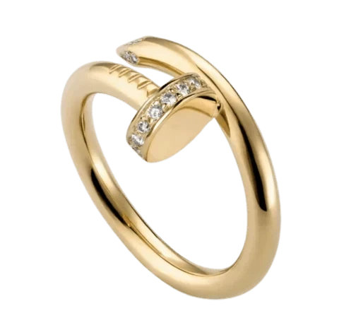 Rosa Ring | Handcrafted, Gold-Plated Stainless Steel