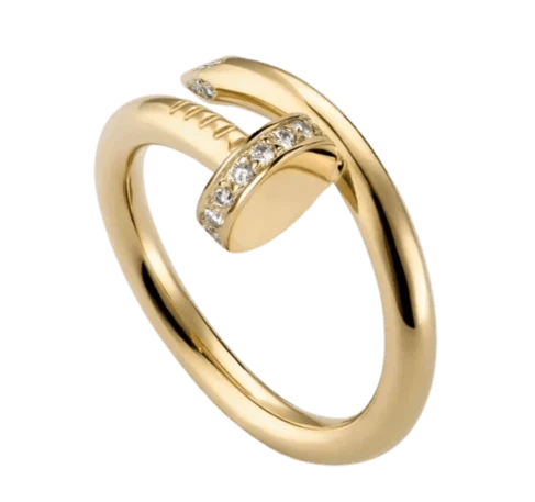 Rosa Ring | Handcrafted, Gold-Plated Stainless Steel
