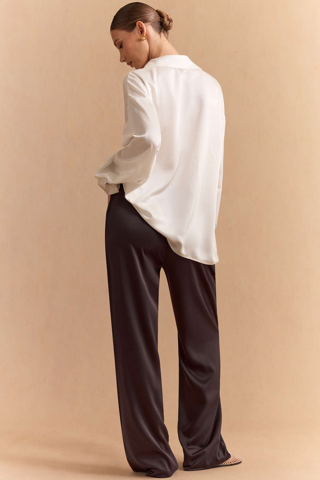 Nancy | Satin Pants