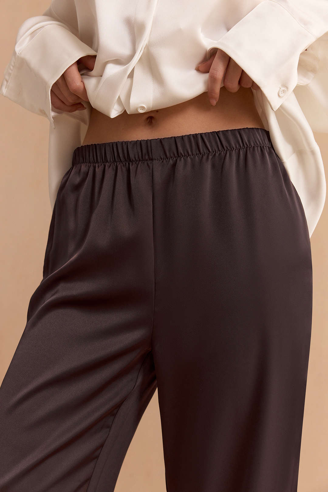 Nancy | Satin Pants