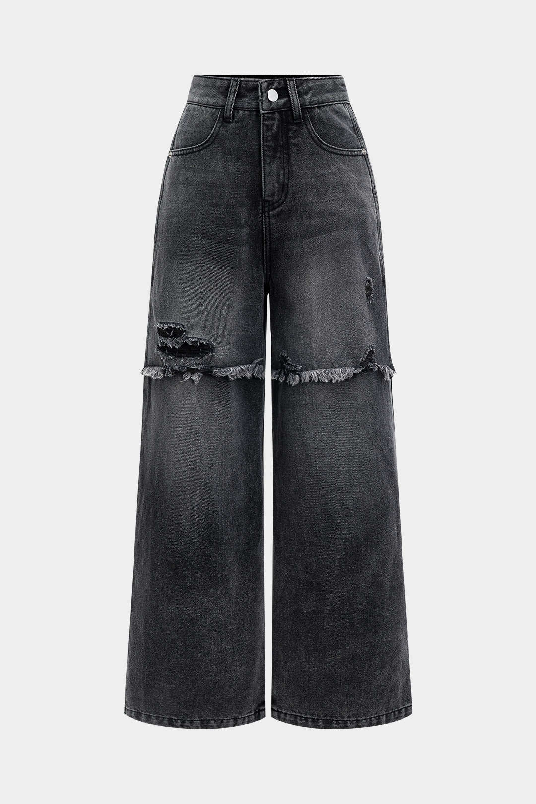 Nina Denim Patchwork Jeans | Comfortable Cotton Blend