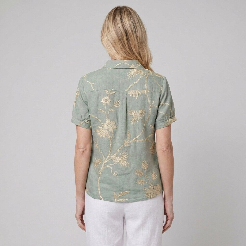 Nina Floral Shirt | Soft Breathable Fabric, Relaxed Fit