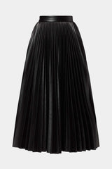 Penny Faux Leather Skirt | Comfortable Above Knee Design