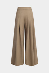 Pien | Wide Leg Ruched Trousers
