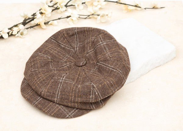 Plaid Newsboy | Caps