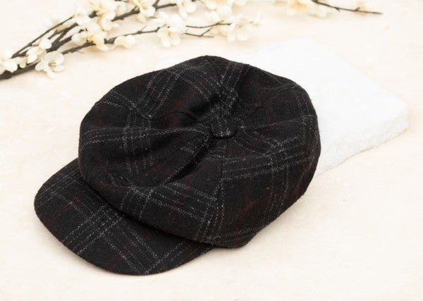 Plaid Newsboy | Caps