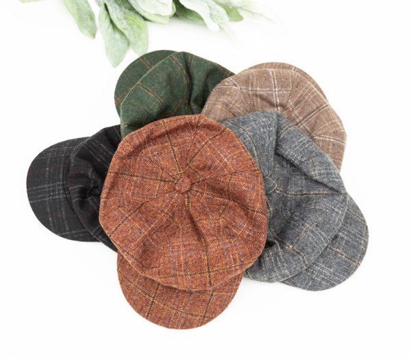 Plaid Newsboy | Caps