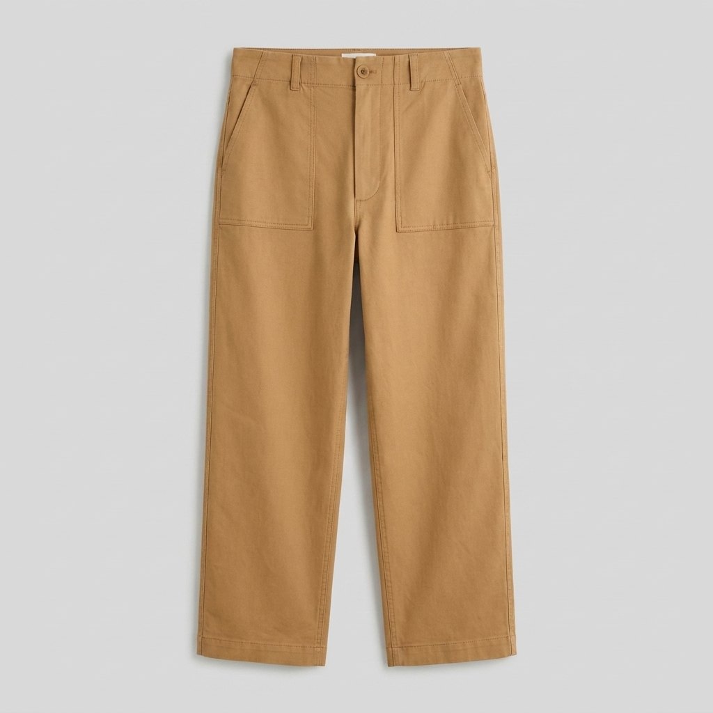 Rylan Trousers | Lightweight Twill, Fitted Silhouette