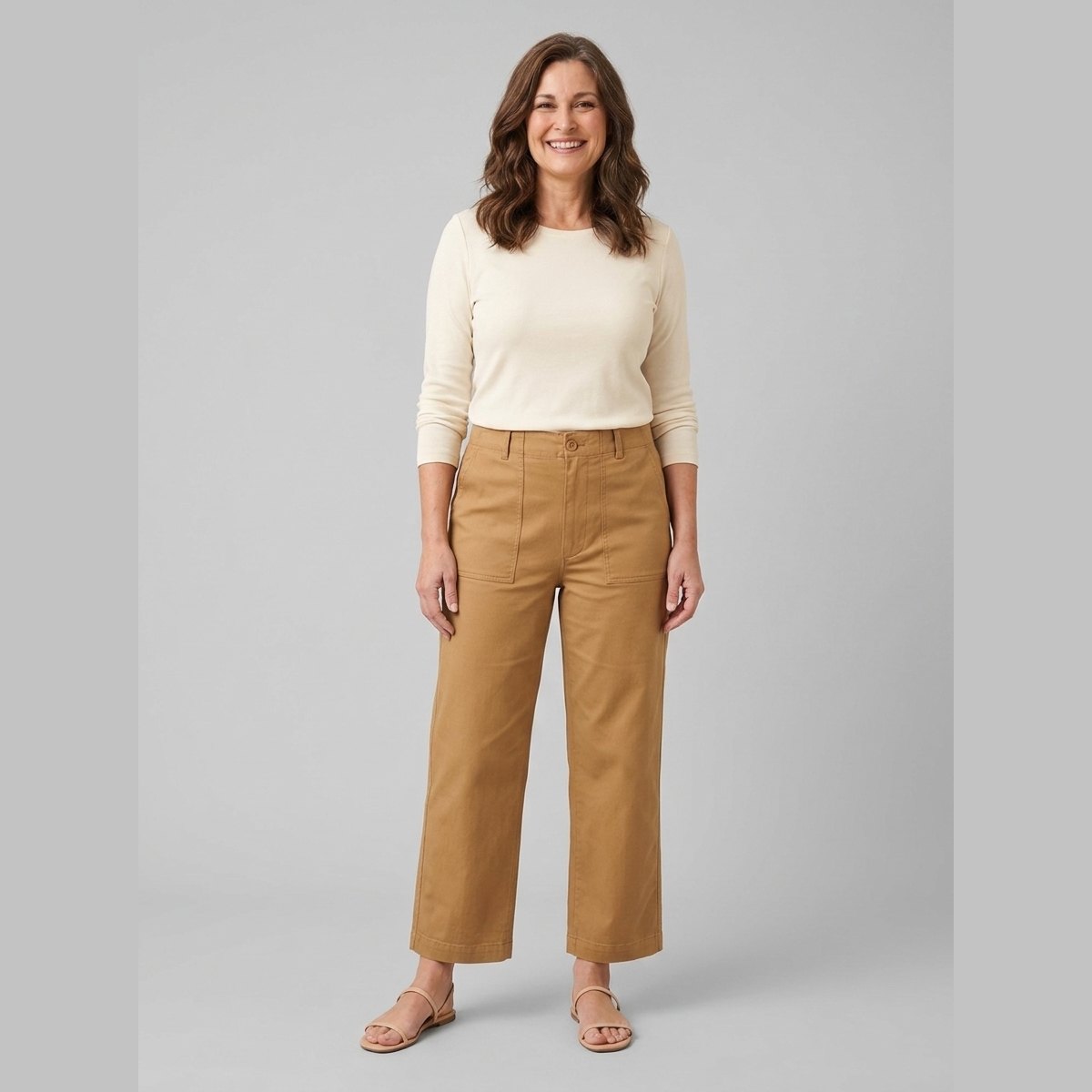 Rylan Trousers | Lightweight Twill, Fitted Silhouette