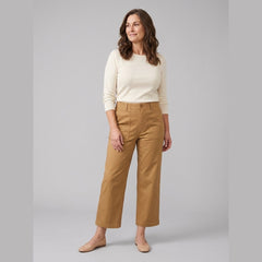 Rylan Trousers | Lightweight Twill, Fitted Silhouette