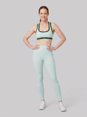 Aeraline Stripe Leggings for Women | Breathable, Medium Compression, High-Rise