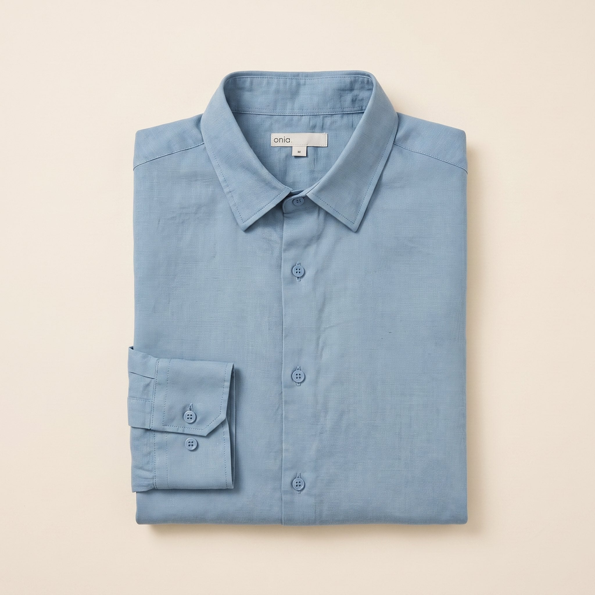 Aero Men's Shirt | Lightweight Linen-Lyocell Blend, Relaxed Fit