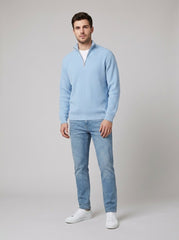 Aero Modern Pullover | High-Quality Knit, Half Zip Design, Men's Quarter Zip