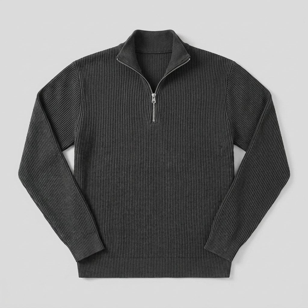 Aero Modern Pullover | High-Quality Knit, Half Zip Design, Men's Quarter Zip