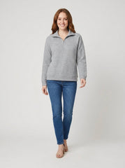 Alana Half-Zip Pullover | Soft Fabric, Flattering Fit
