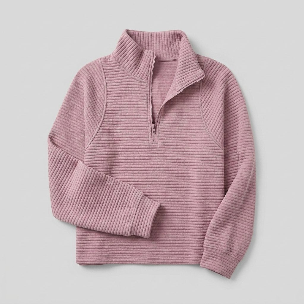 Alana Half-Zip Pullover | Soft Fabric, Flattering Fit
