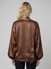 Alexia | Satin Long-Sleeve