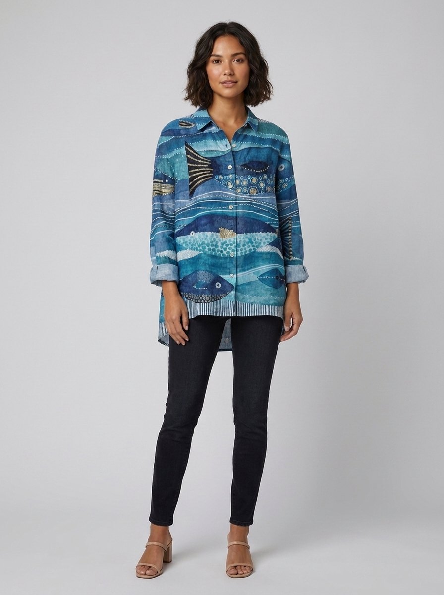 Alisa | Linen Blouse