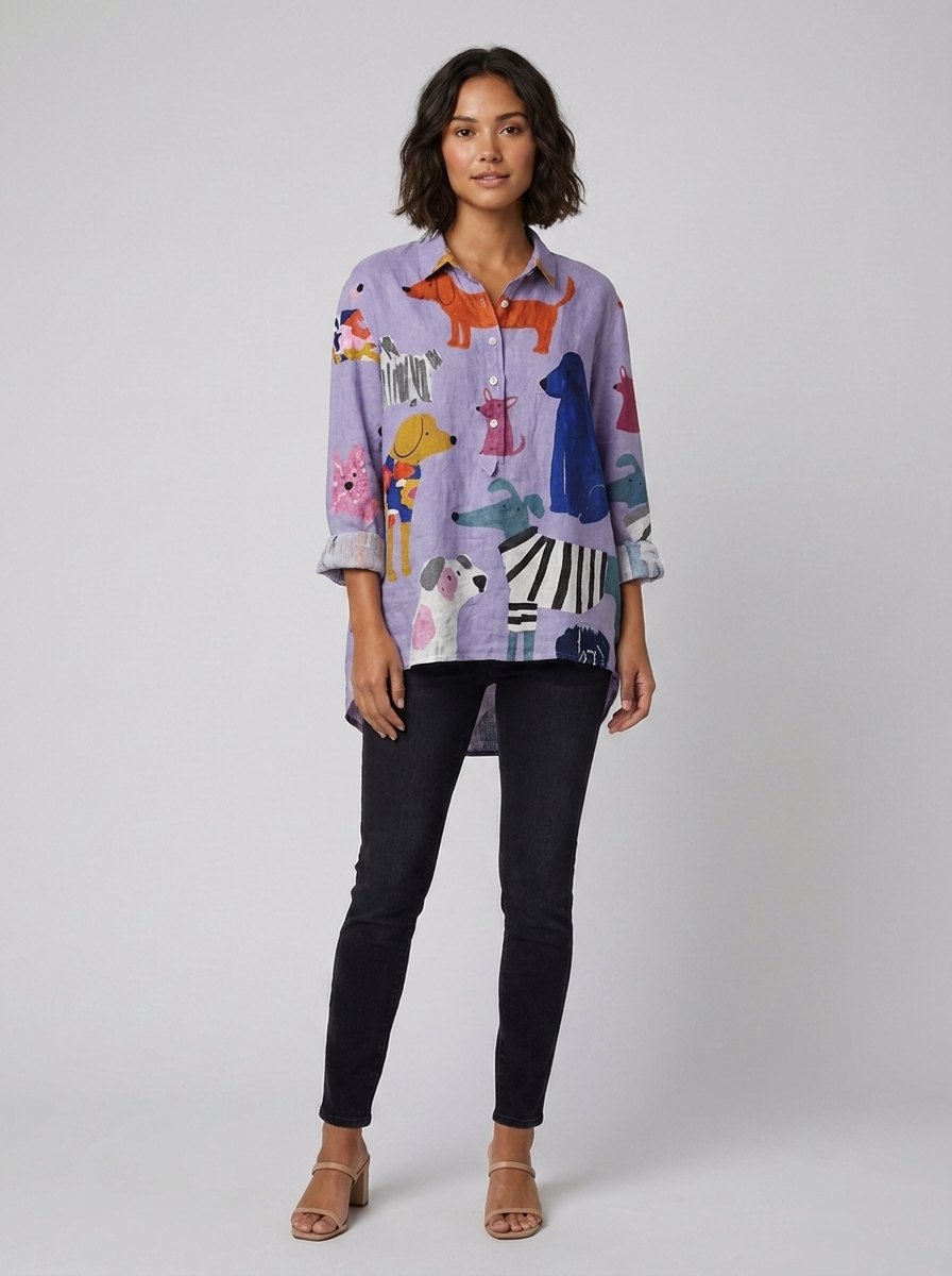 Alisa | Linen Blouse