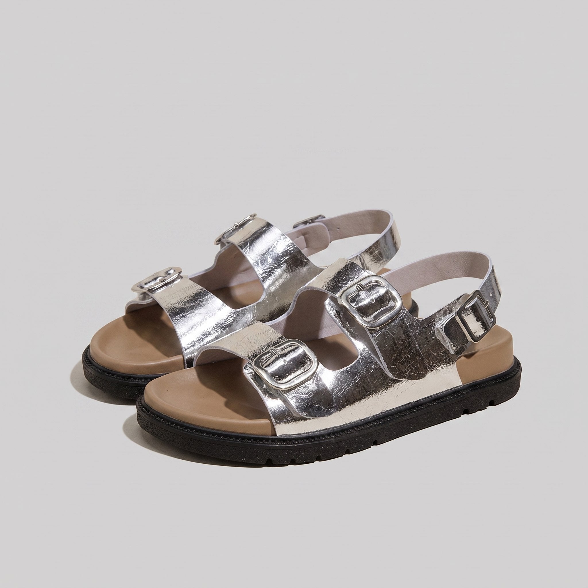 Andrea | Rose Strap Sandals