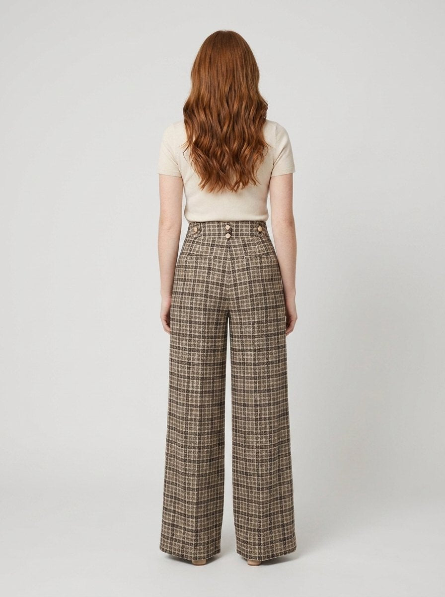 Anne | Plaid Pants