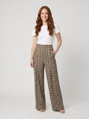 Anne | Plaid Pants