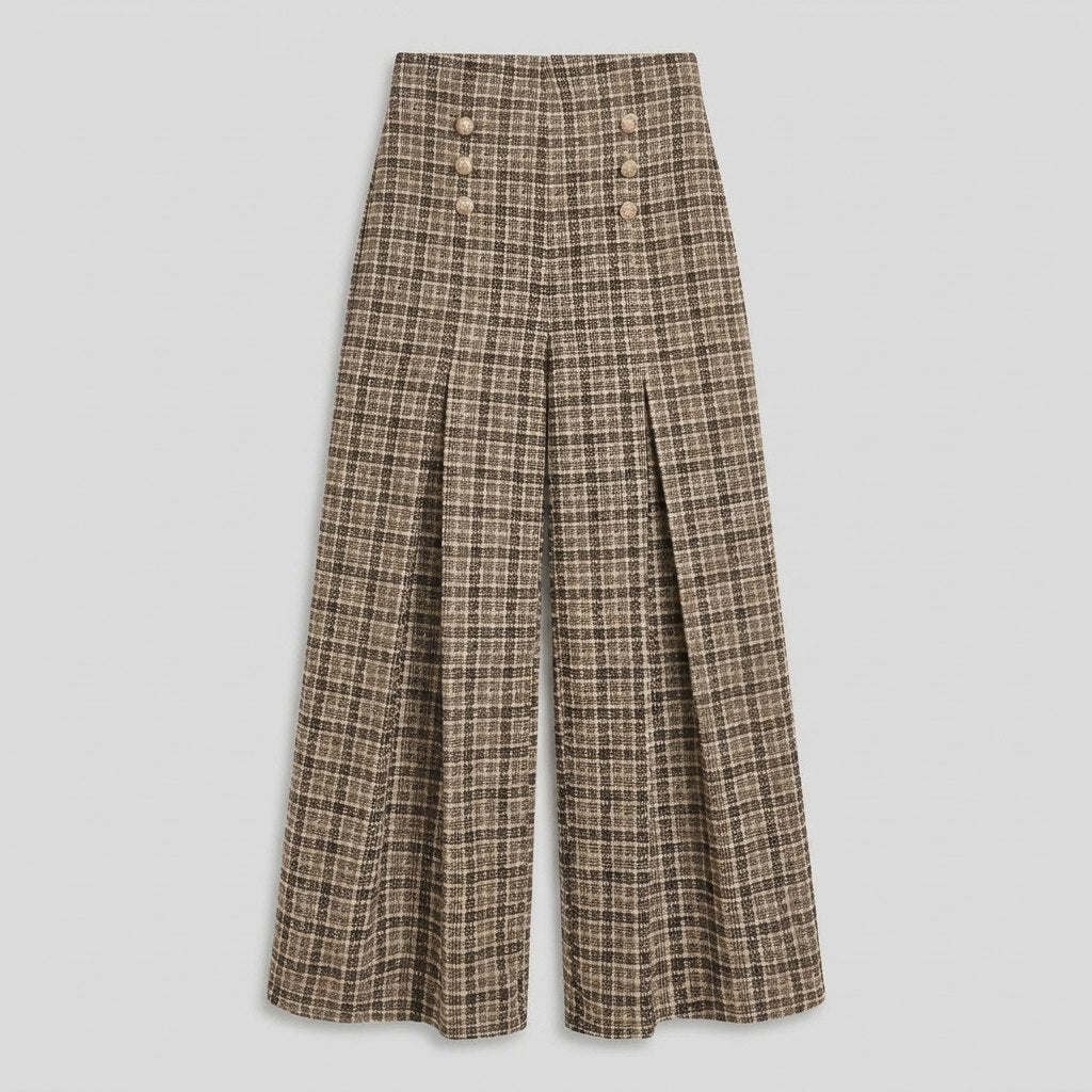 Anne | Plaid Pants