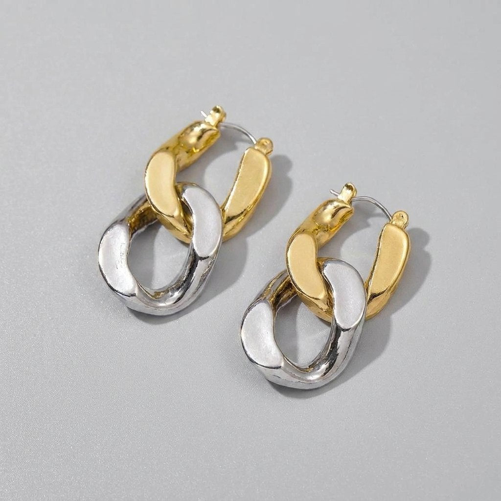 Aria | Chain Link Earrings
