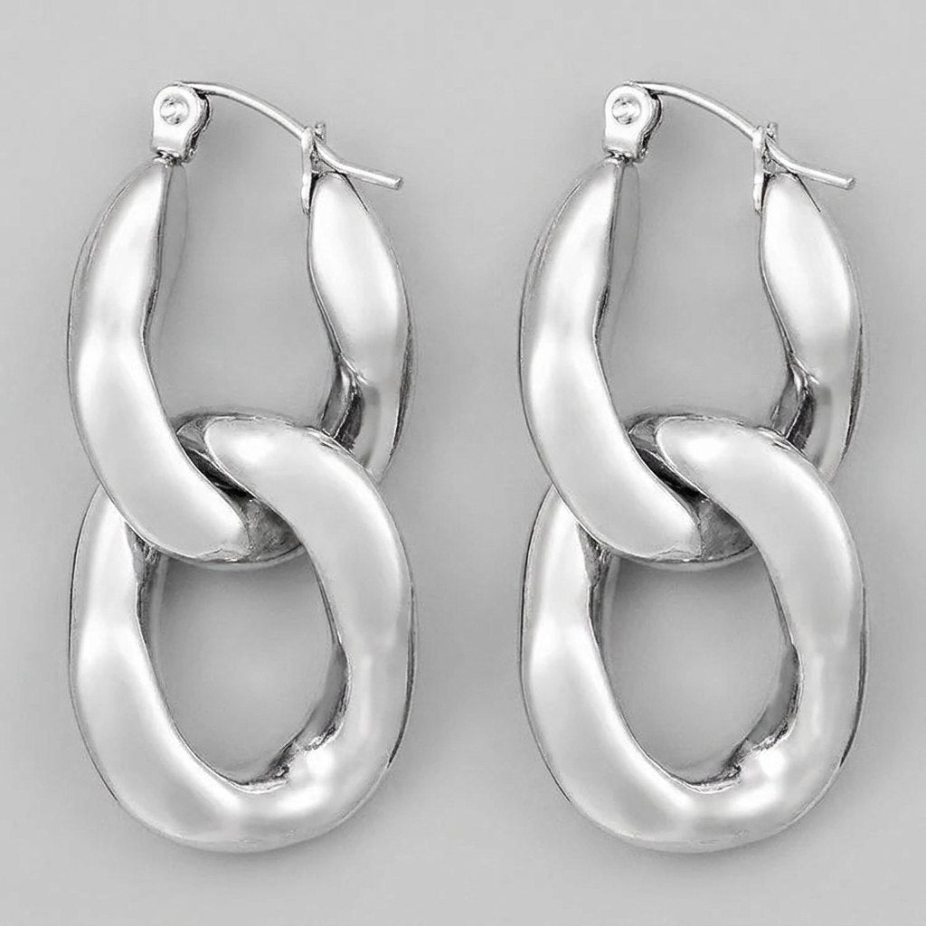 Aria | Chain Link Earrings