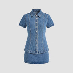 Aria | Iconic Denim Set
