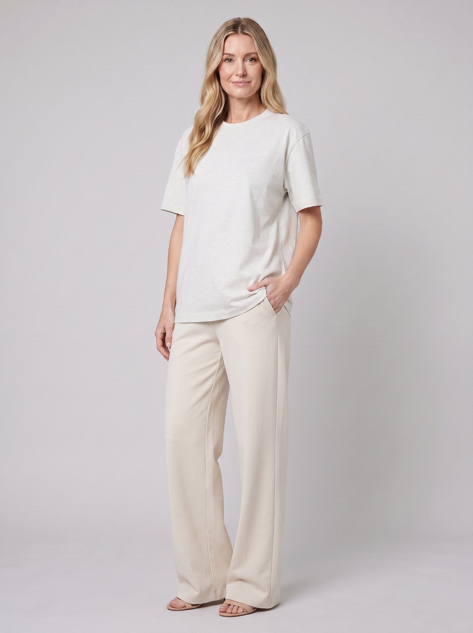Aspen Oversized T-Shirt | Organic Cotton, Embroidered Logo