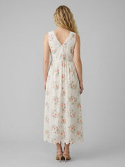 Ava | Maxi Dress Eyelet Floral, Cotton Summer Dress