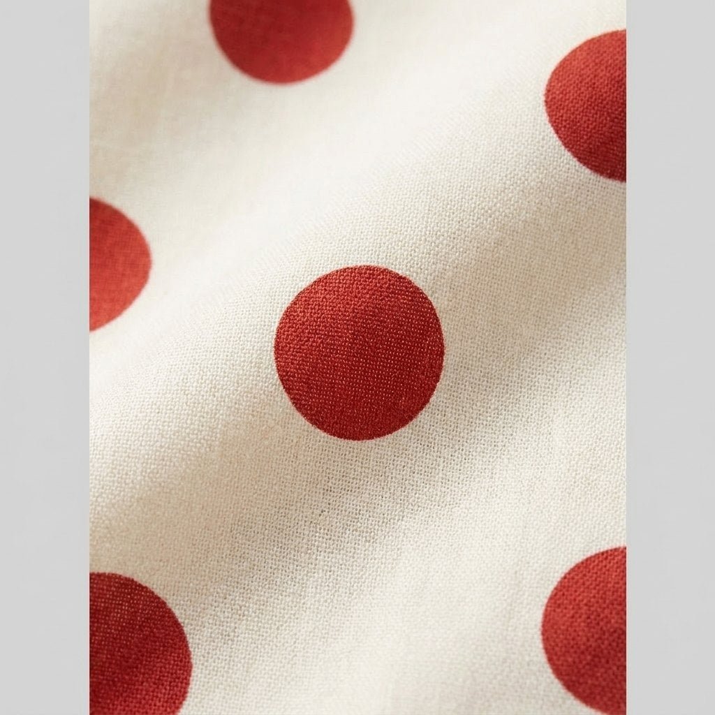 Ava | Polkadot Midi Dress Lightweight, Flattering Summer Dress for Women