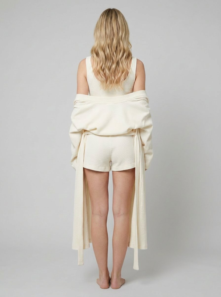 Ava Waffle Loungewear Set | Cozy Cotton Blend