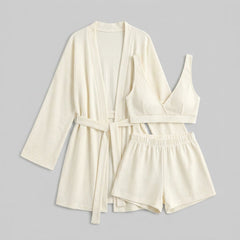 Ava Waffle Loungewear Set | Cozy Cotton Blend