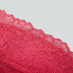 Azelie Push-Up Bra | Padded, Lace Trim, Adjustable Straps