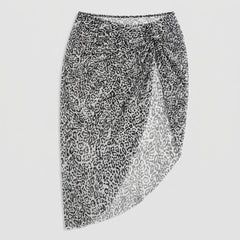 Breeze Mesh Sarong | Lightweight Leopard Print Cover Up for Women