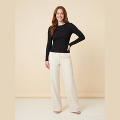 Breezy | Women's Top Slim Fit, Ribbed Texture