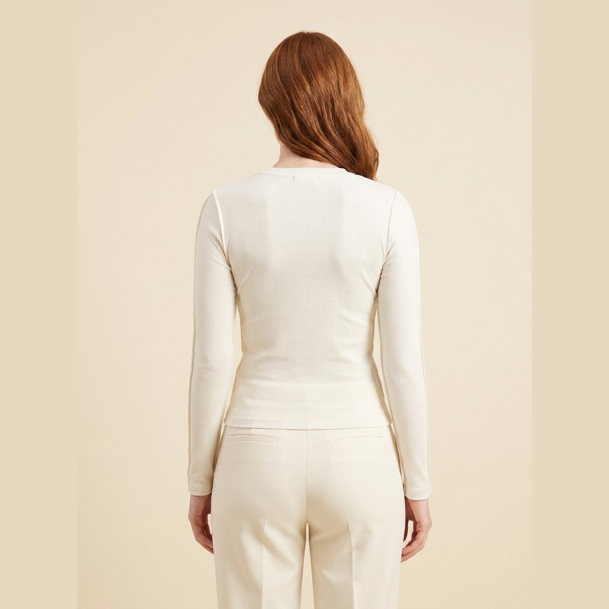Breezy | Women's Top Slim Fit, Ribbed Texture