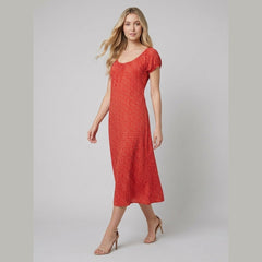 Breezy | Summer Dress A-Line, Back-Tie, Midi