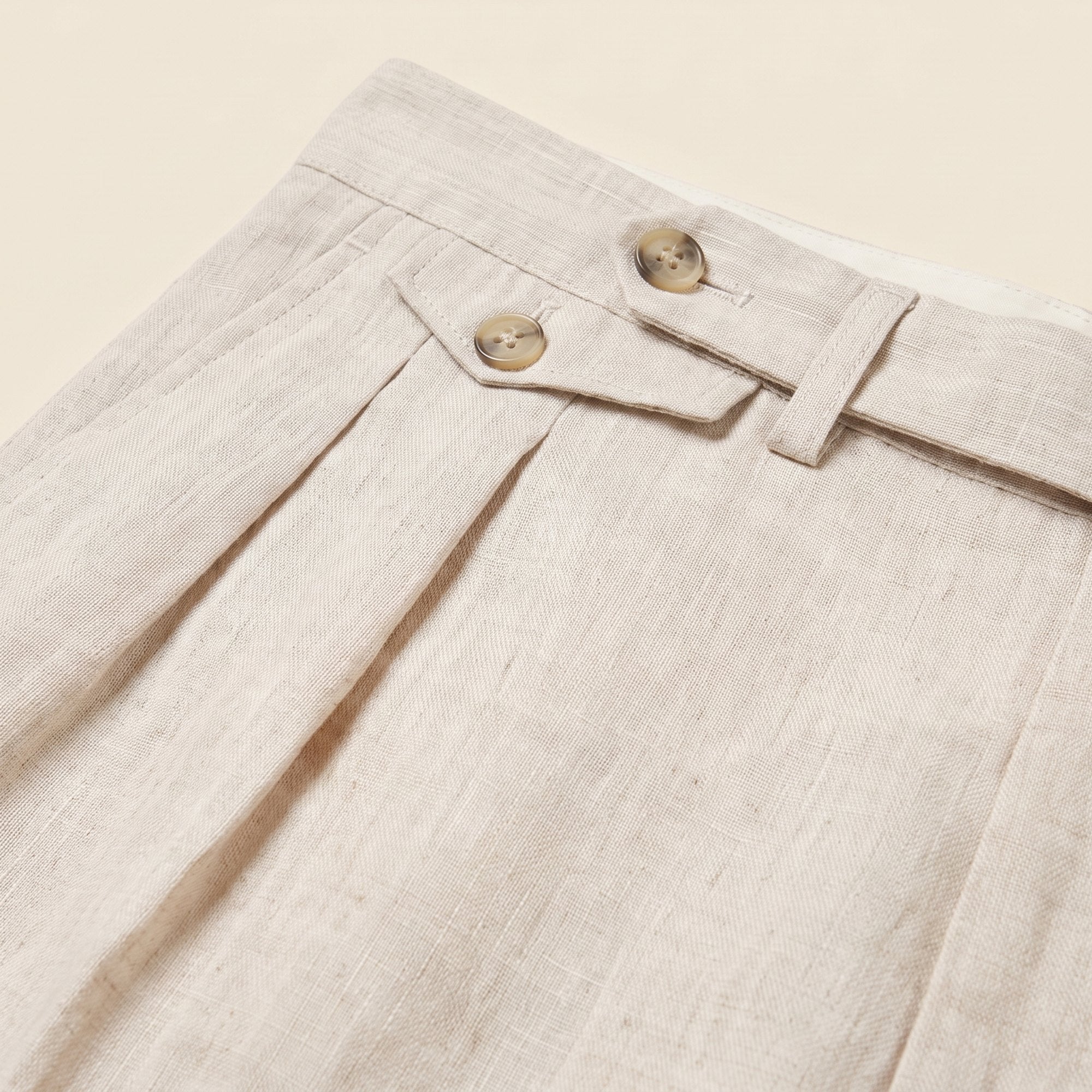 Brenlin Bermuda Shorts | Relaxed Fit Linen, Casual Summer Style