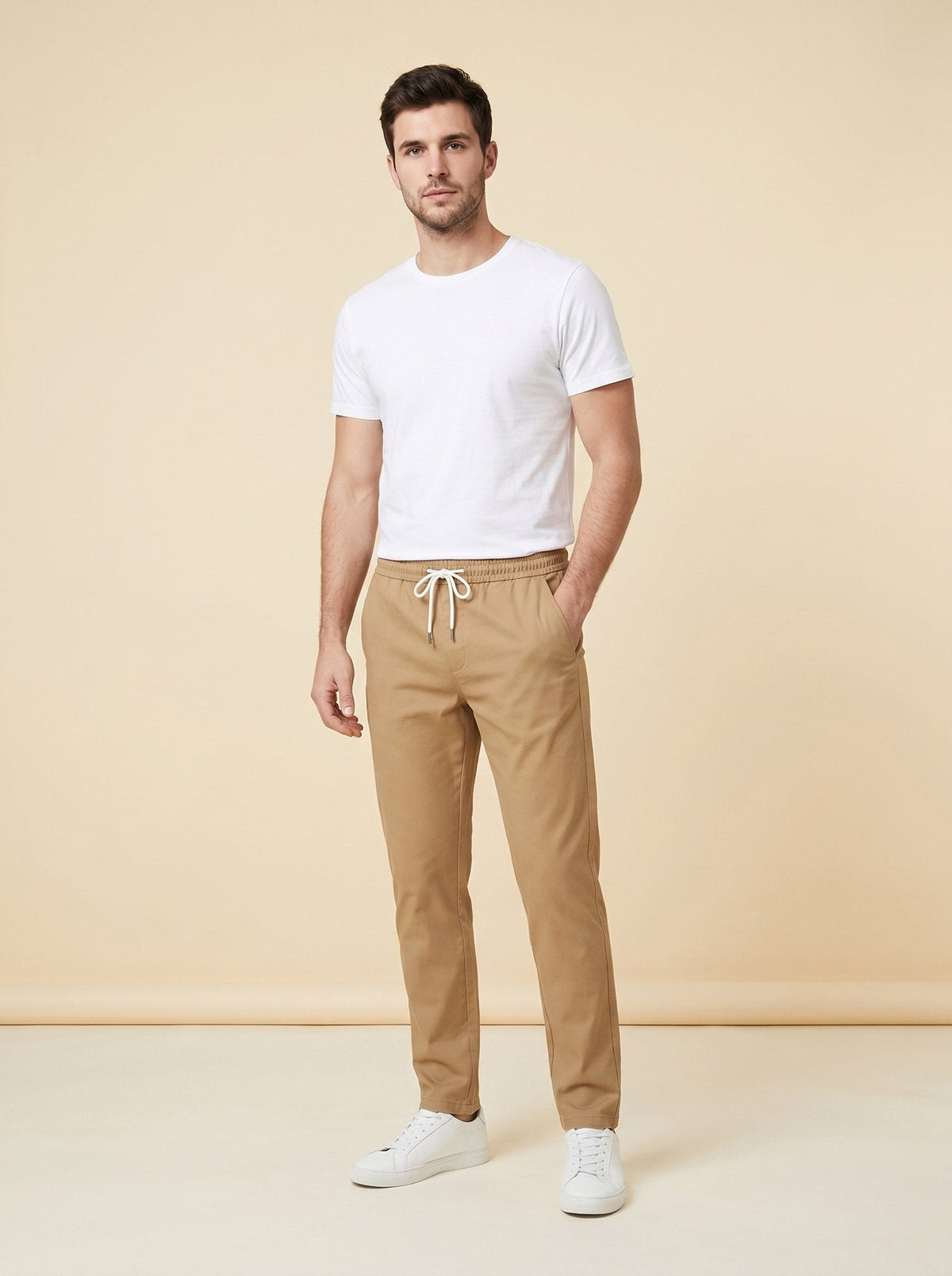 Brixon Men's Casual Trousers | Premium Lightweight, Straight-Leg Fit