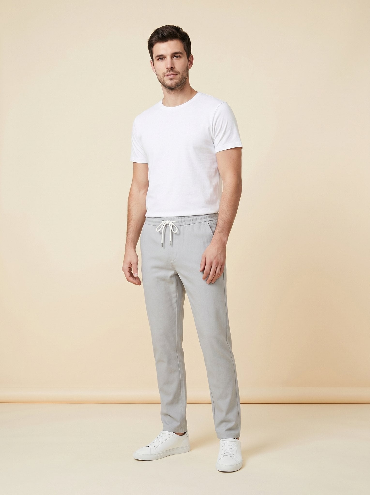 Brixon Men's Casual Trousers | Premium Lightweight, Straight-Leg Fit