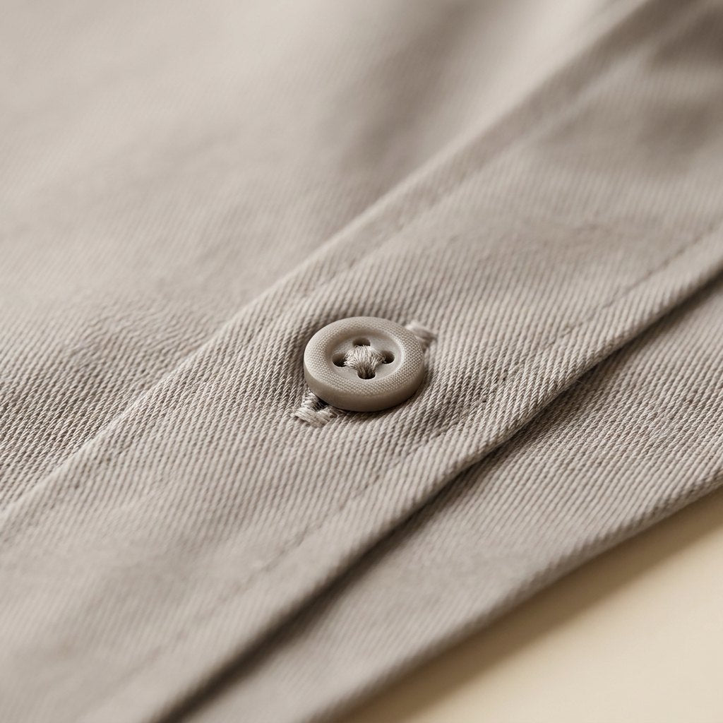 Caden Casual Shirt | Cotton Twill, Short Sleeve, Button Down Collar