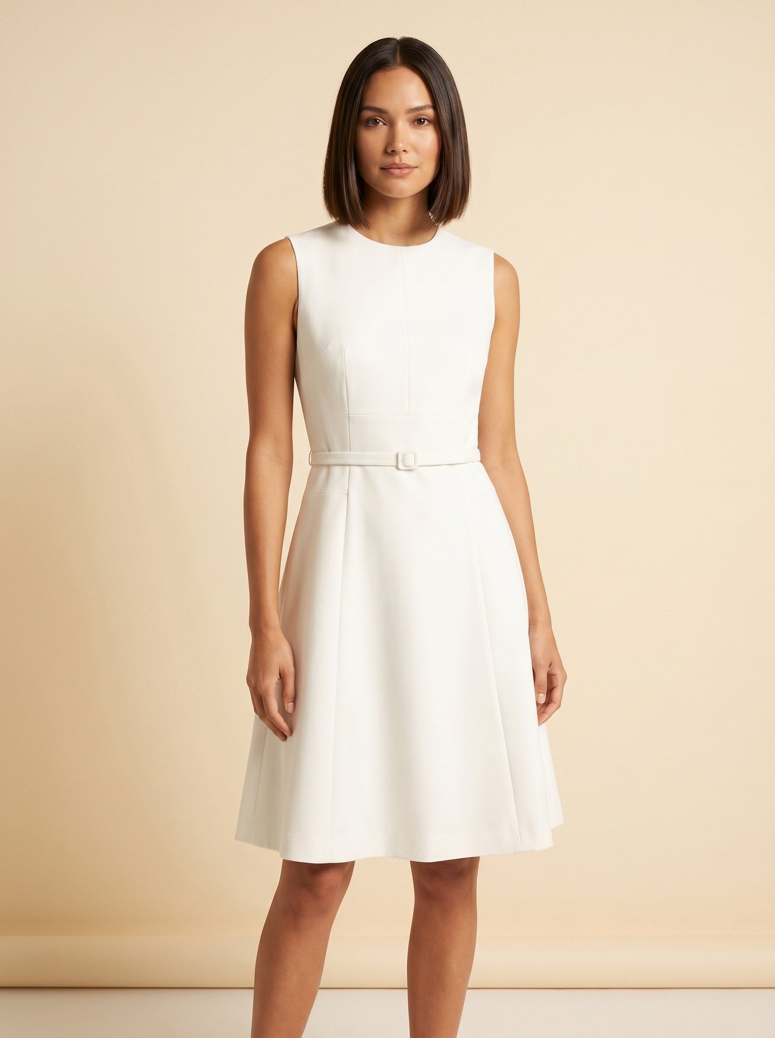 Camille | Belted Mini Dress