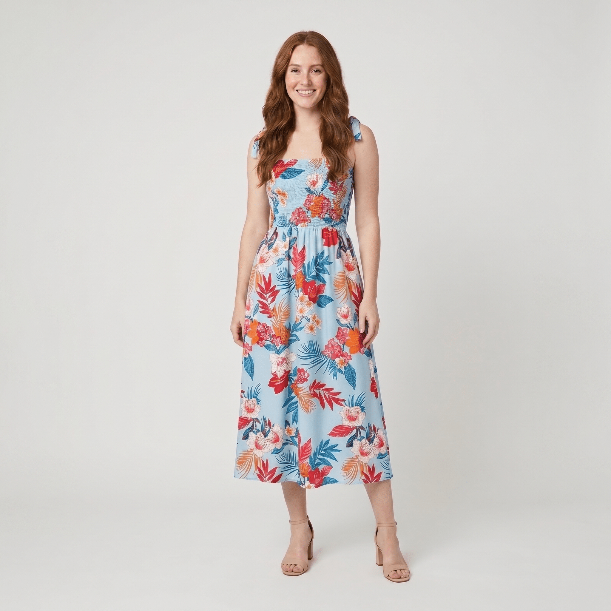 Capri | Floral Sundress